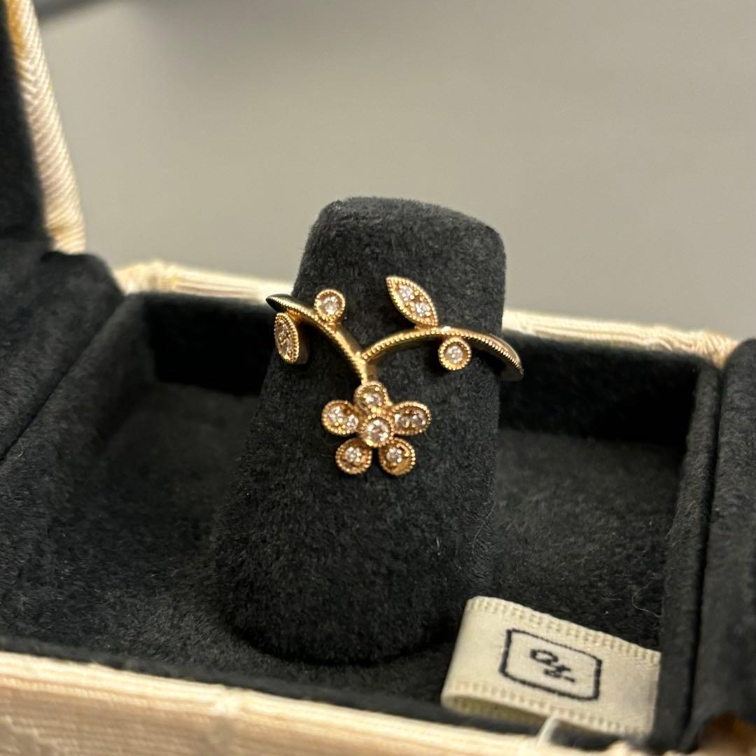 最終値下げ　Abheri アベリ　リング　指輪　8.5号　ピンクゴールド