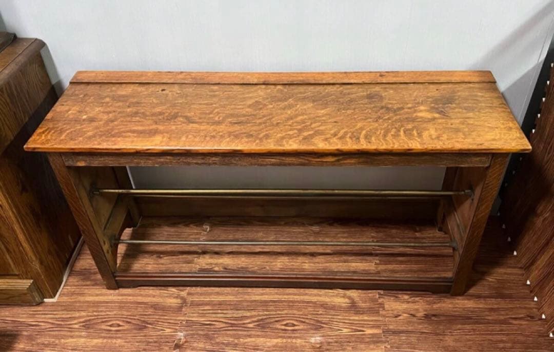 USA アンティーク　シューズラック　ビンテージ 家具　什器