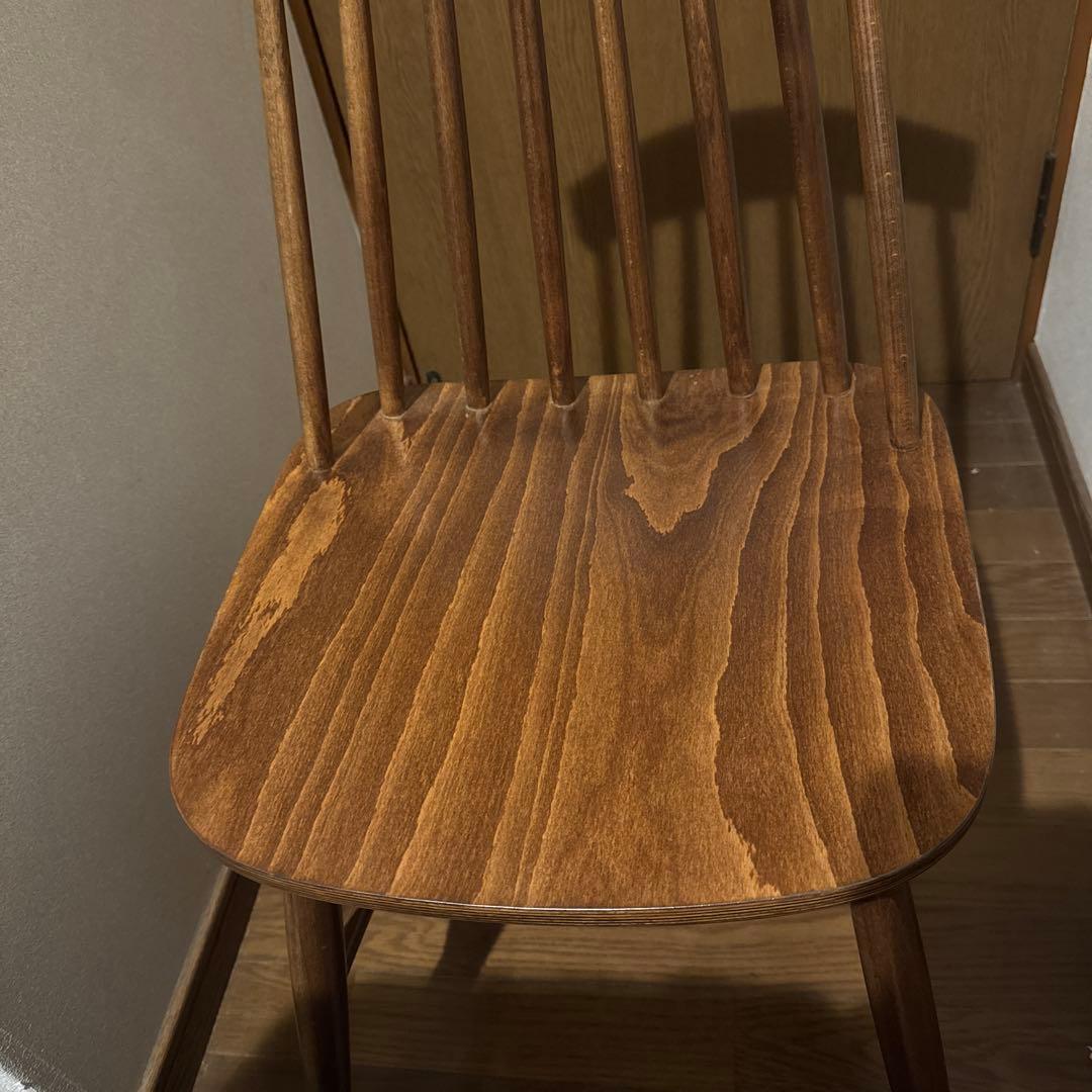 秋田木工 アンティーク チェア ウィンザーチェア レトロ 椅子 ダイニングチェア