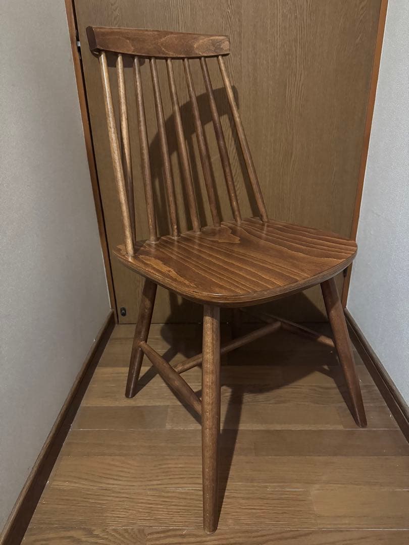 秋田木工 アンティーク チェア ウィンザーチェア レトロ 椅子 ダイニングチェア