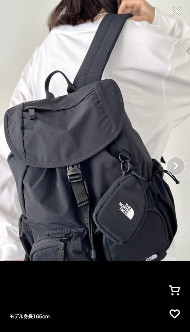 THE NORTH FACE ブラック リュック　韓国