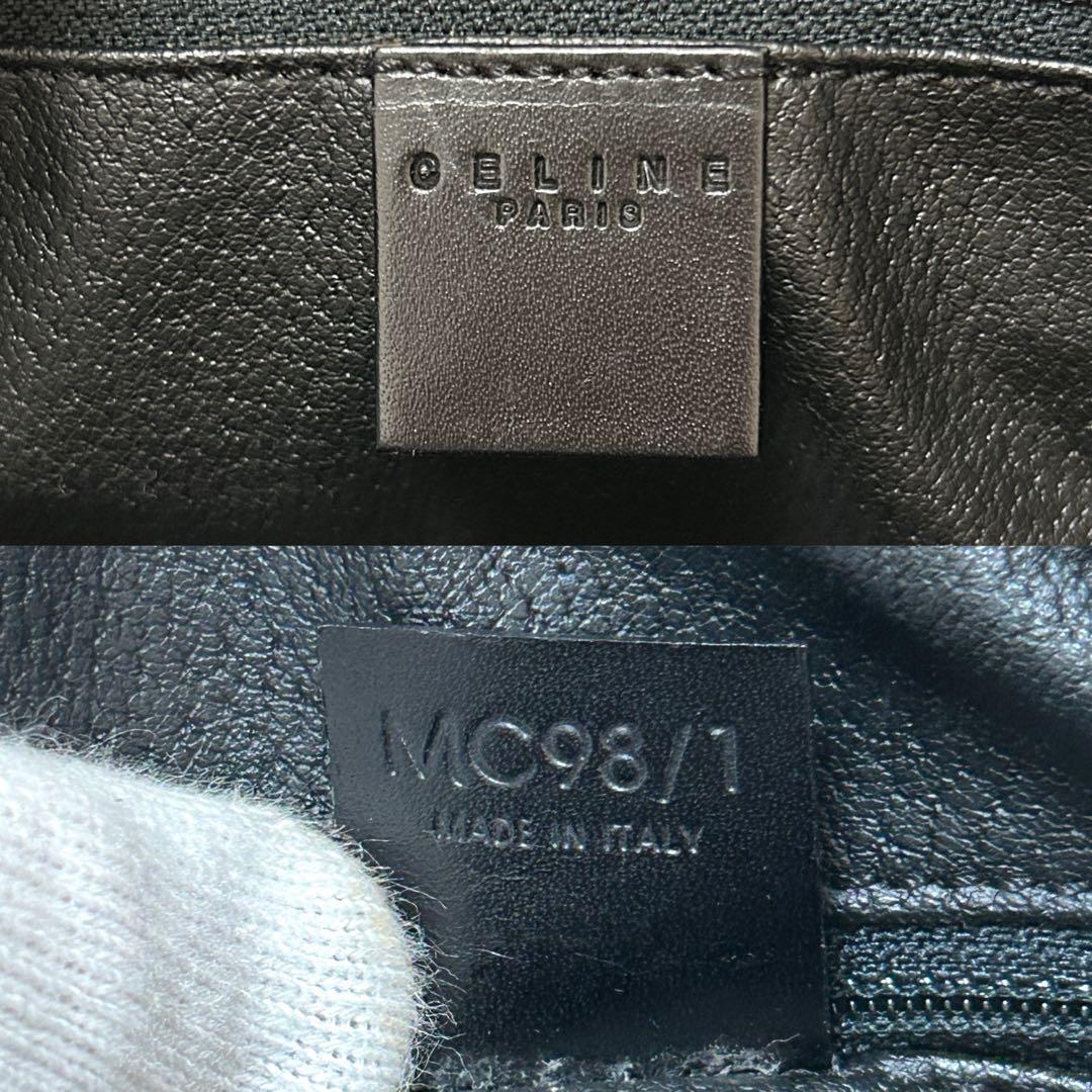 美品✨ セリーヌ マカダム トリオンフ ミニボストンバッグ