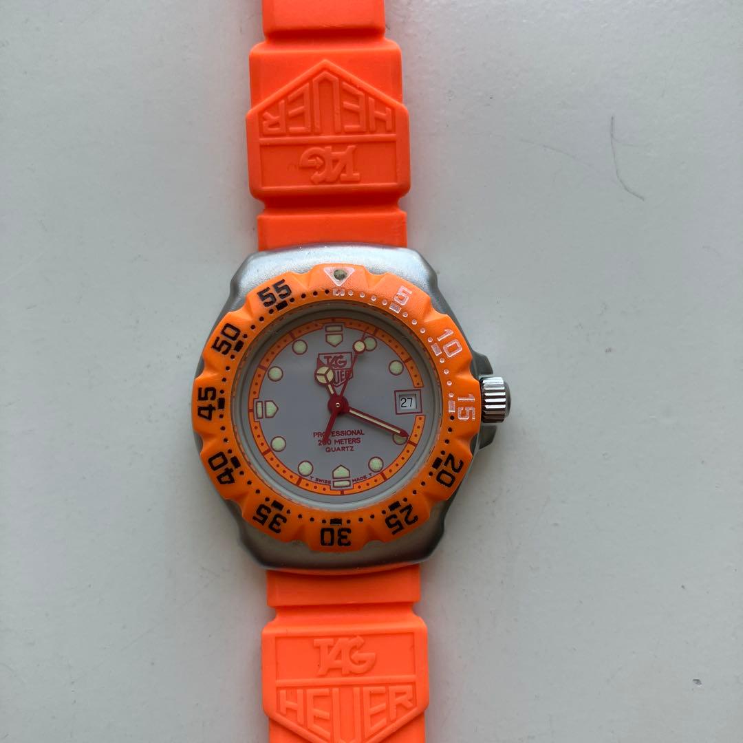 タグホイヤー TAG HEUER レディース　ダイバー　373.508 稼働品