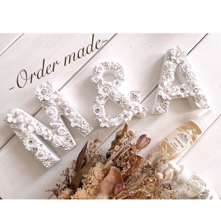 アロマストーン✩.*˚イニシャルオブジェ