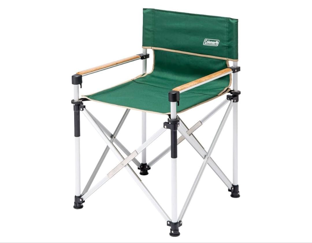 【2個セット】Coleman スリムキャプテンチェア グリーン
