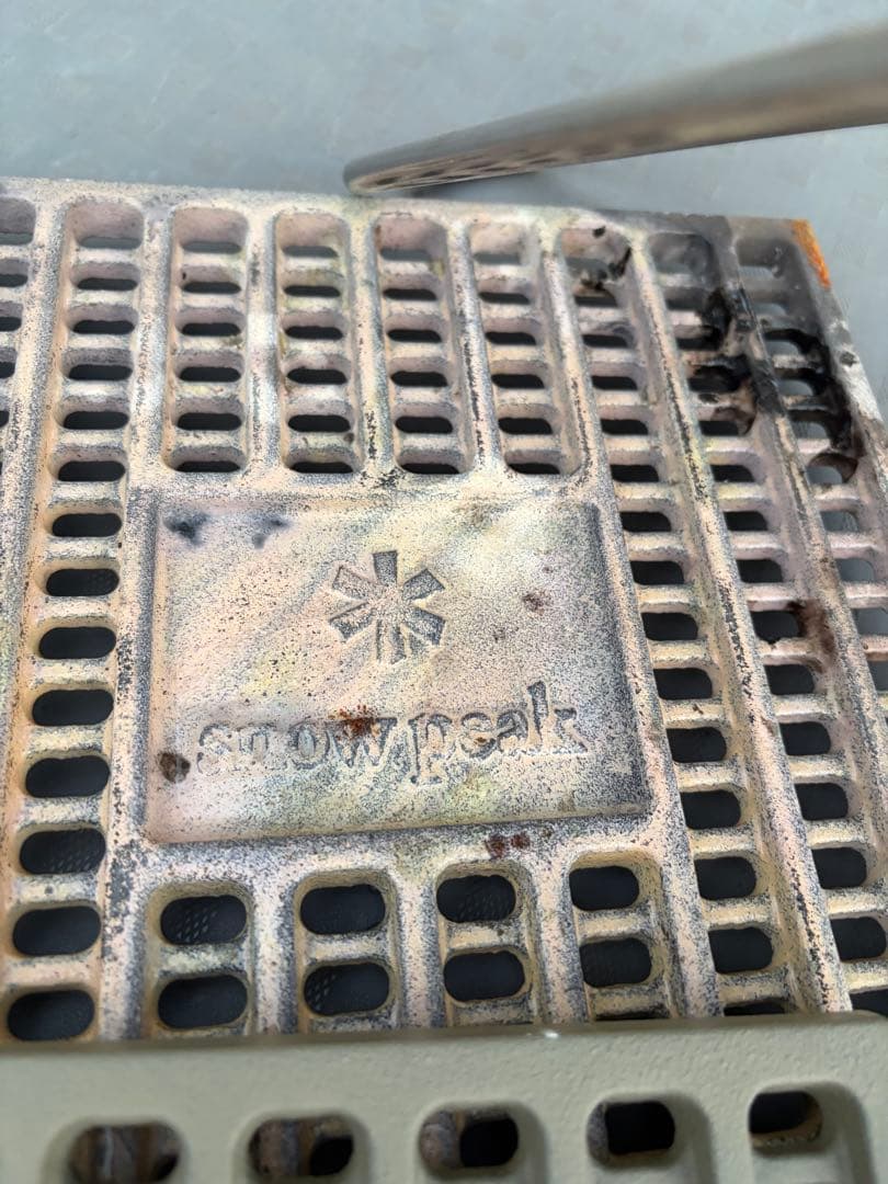 フルpeak焚き火台L炭焼き台LMの両方付きLは未使用収納バッグ付き