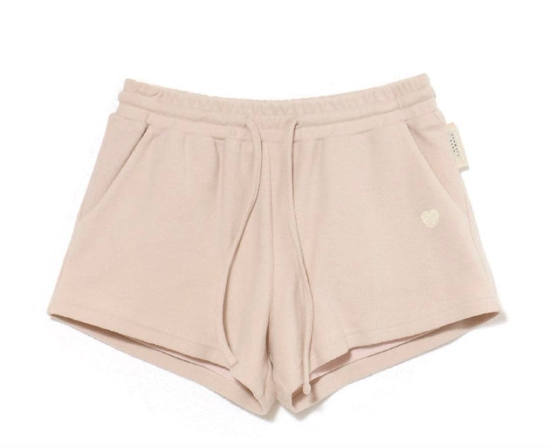 ルームウェア・パジャマ andmary Milky pile heart short pants