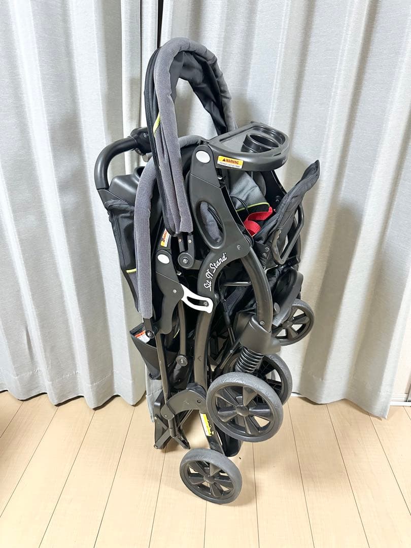 【きいろ】BabyTrend シットアンドスタンド 2人乗り ベビーカー