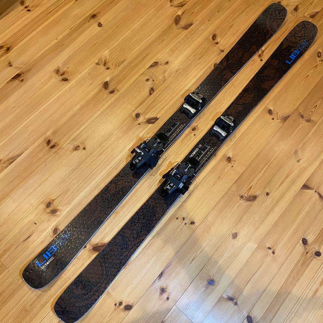LIB TECH BACKWARDS 172cm ビィンディング付き スキー
