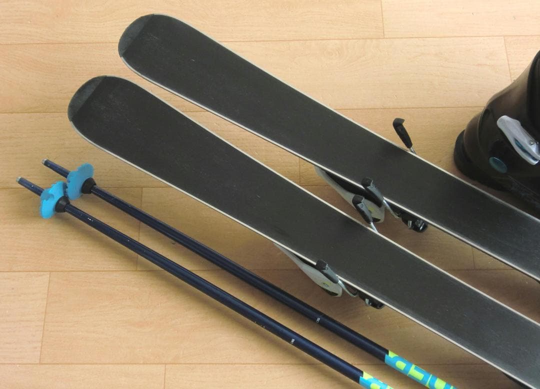 ■■送料無料■HEAD■子供用スキーフルセット■板117靴22■WAX済■■