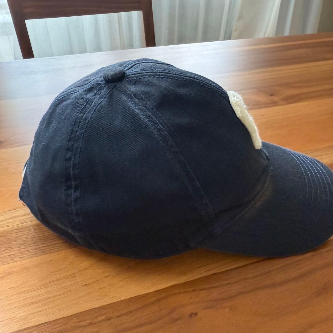 CELINE イニシャルベースボール キャップ マリン ネイビー
