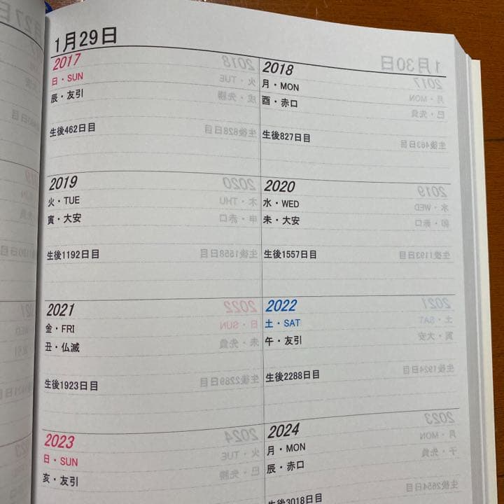 1ページ1日の日記の構成(2x5タイプ)確認用