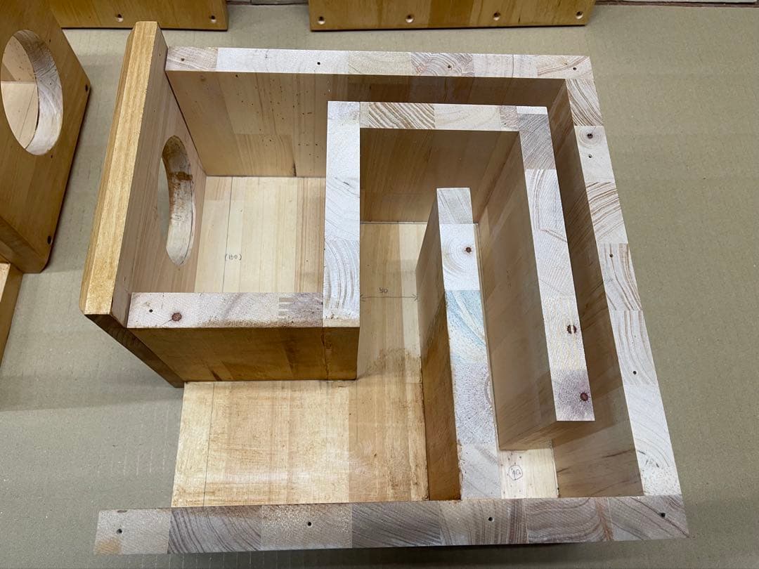 バックロードホーン9.2cmユニット搭載自作スピーカー