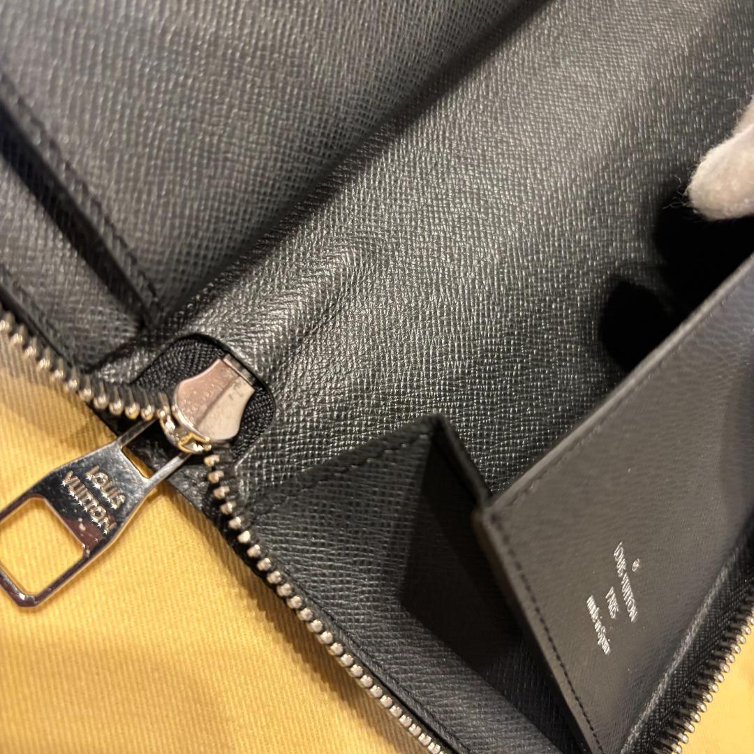 ルイヴィトン（LOUIS VUITTON）、長財布、タイガ、　ジッピー、新品同様