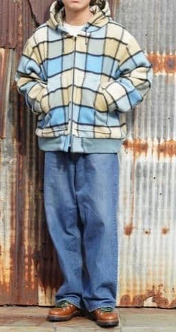 South2 West8 Zipped Work Hoody　ワーク　フーディ