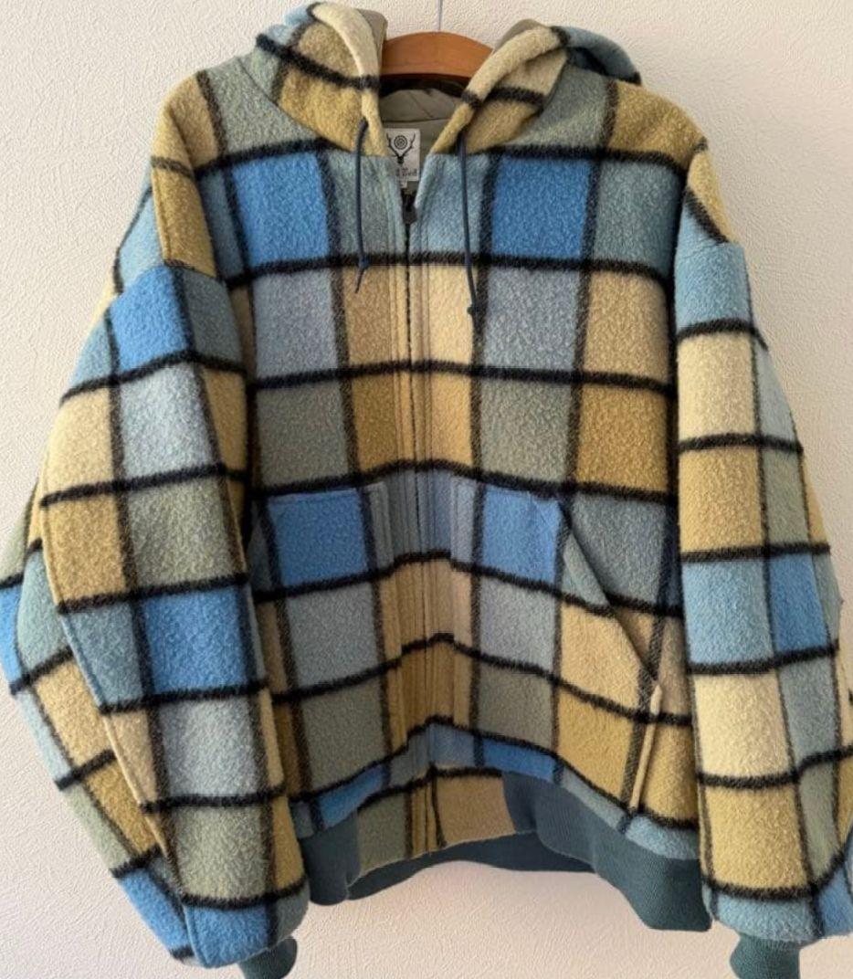 South2 West8 Zipped Work Hoody　ワーク　フーディ