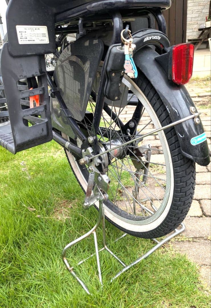 ちえ　FRACKERS チャイルドシート付き自転車