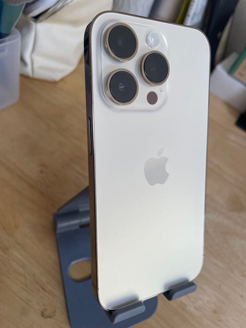 【美品】Apple iPhone 14 Pro 256G ゴールド
