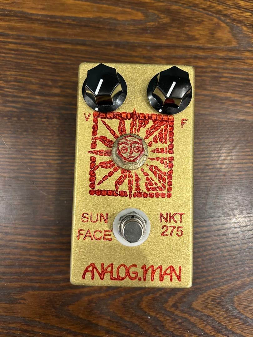 ギター Analogman Sun Face NKT 275 Red Dot Fuzz