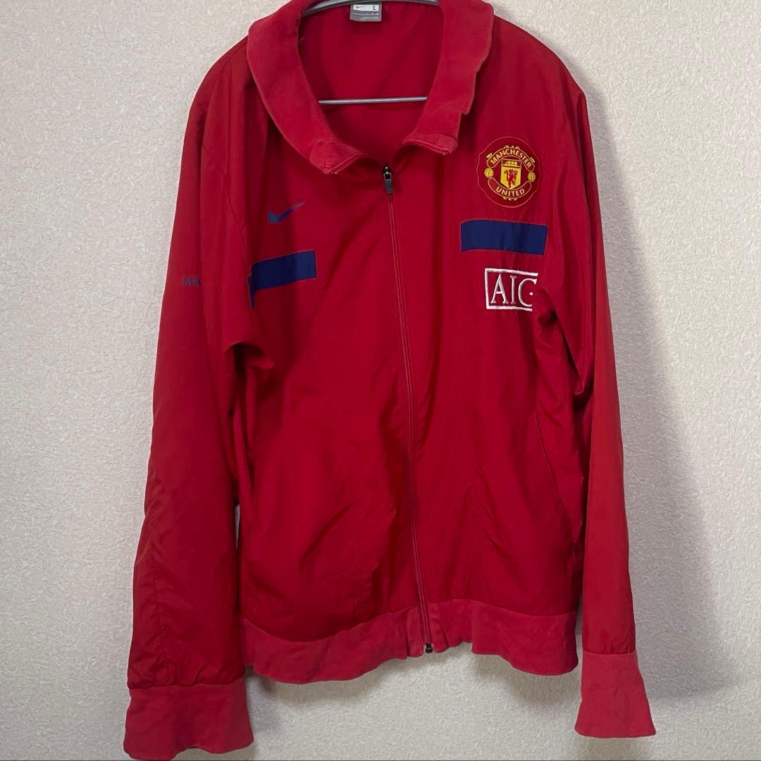 【正規品】マンチェスターU 08-09 NIKE ナイロンジャケットAIGXL