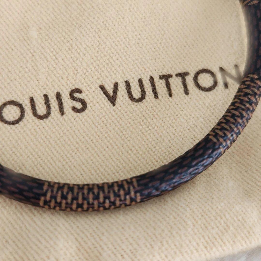 マキロです。 ダミエ ブラスレ キープイット エベヌ ブレスレット