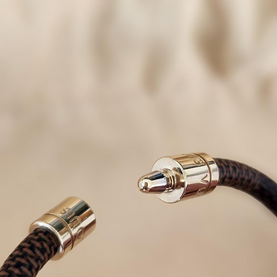 マキロです。 ダミエ ブラスレ キープイット エベヌ ブレスレット