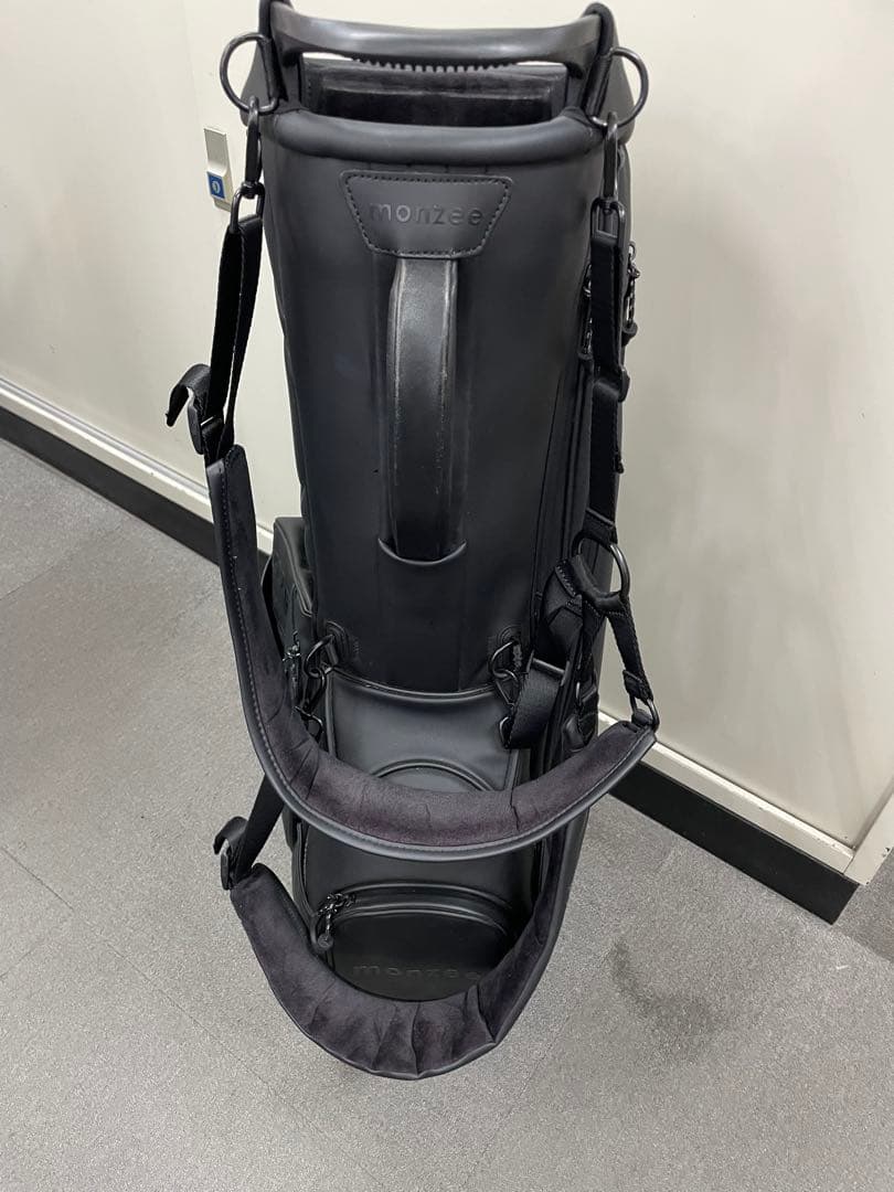 monzee ブラック キャディバッグ