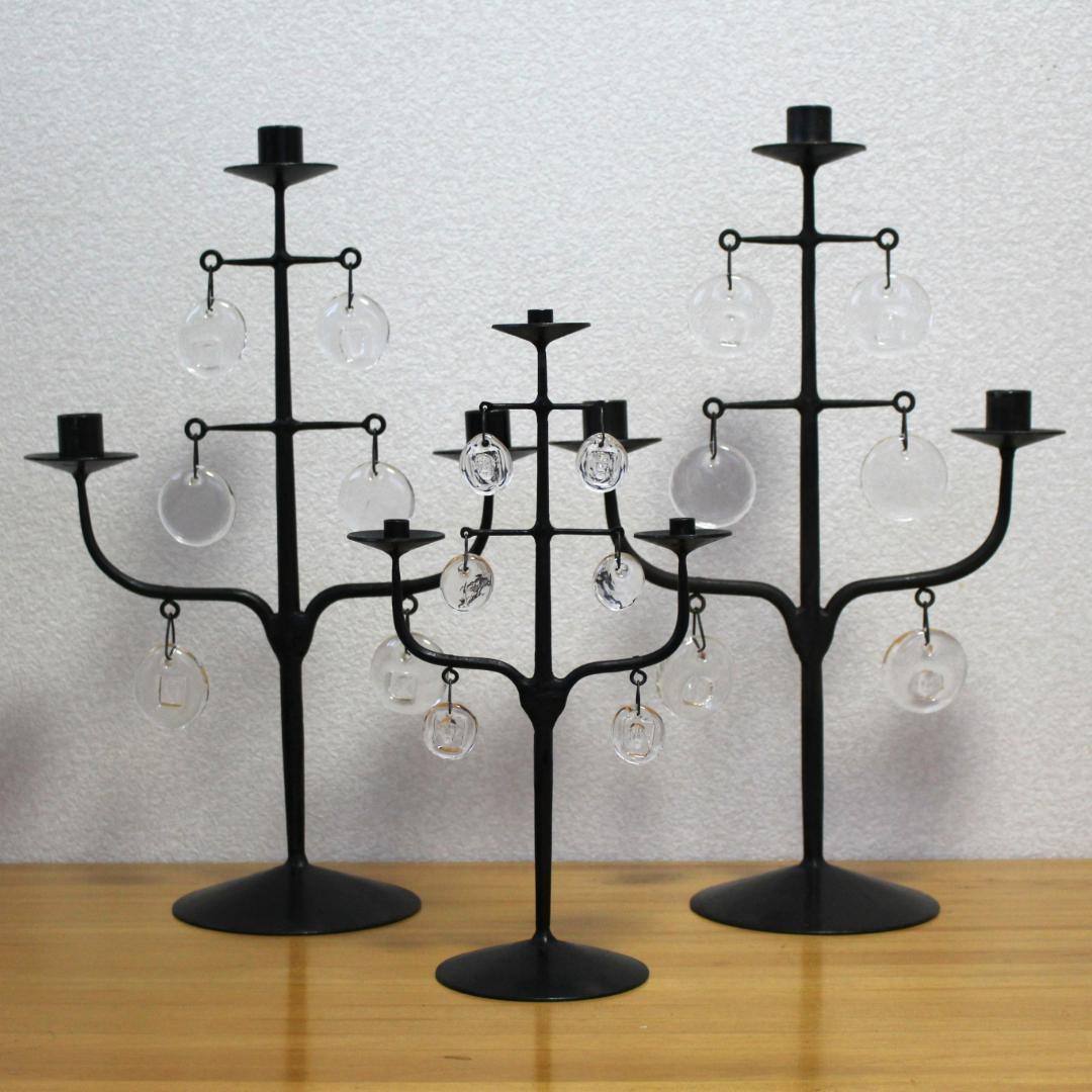 【大型・刻印】Erik Hoglund　エリックホグラン　キャンドルスタンド06