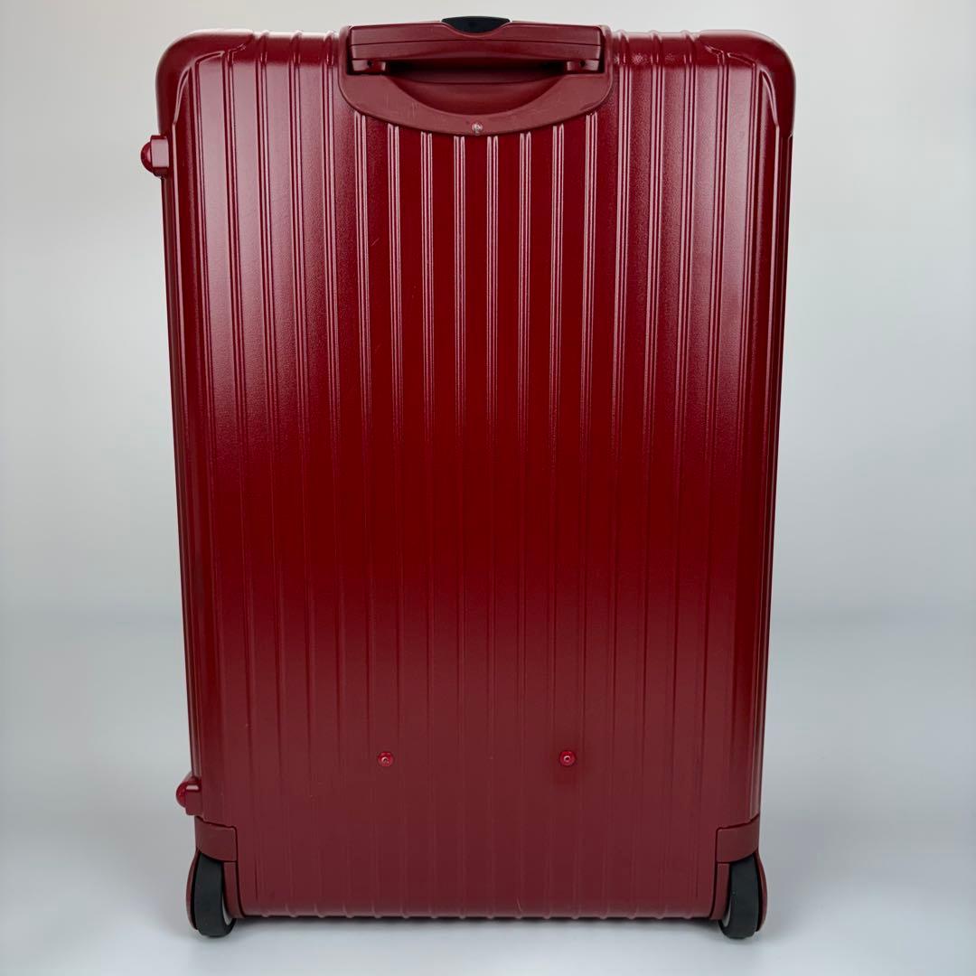 リモワ サルサ 82L キャリー スーツケース マット加工 レッド 2輪 大容量