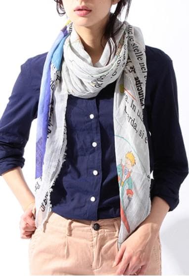 ファリエロ サルティ　Faliero Sarti　ストール　星の王子さま