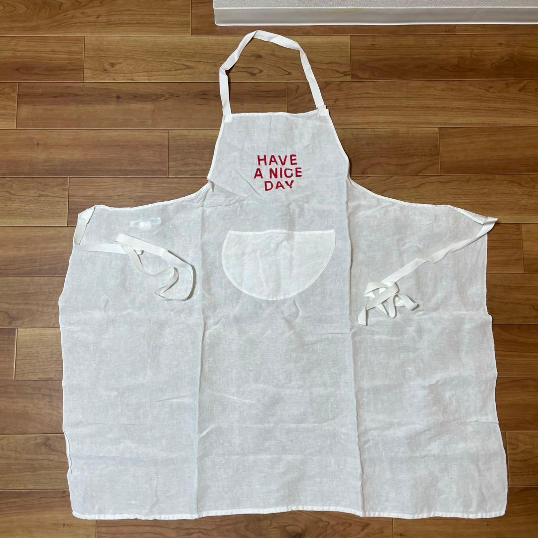 オールドマンズテーラー　リネンエプロン