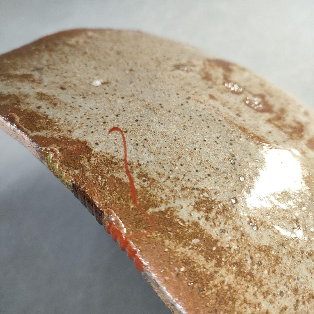 A1366-1/北大路魯山人写/祥山窯/美食道楽 色絵銀彩糸巻文四方皿5客/共箱