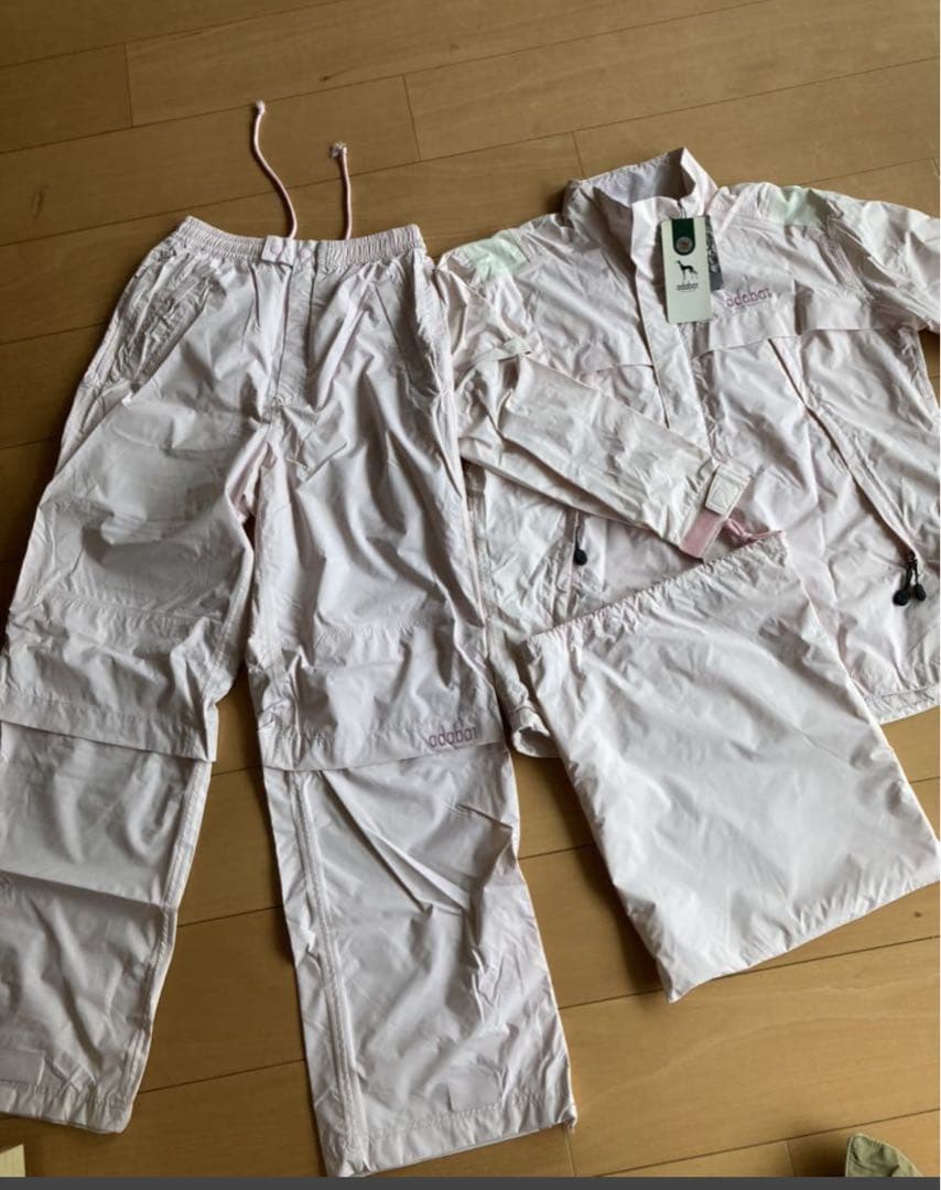 adabat アダバット ゴルフレインウェア 防水 メッシュ ゴルフウェア