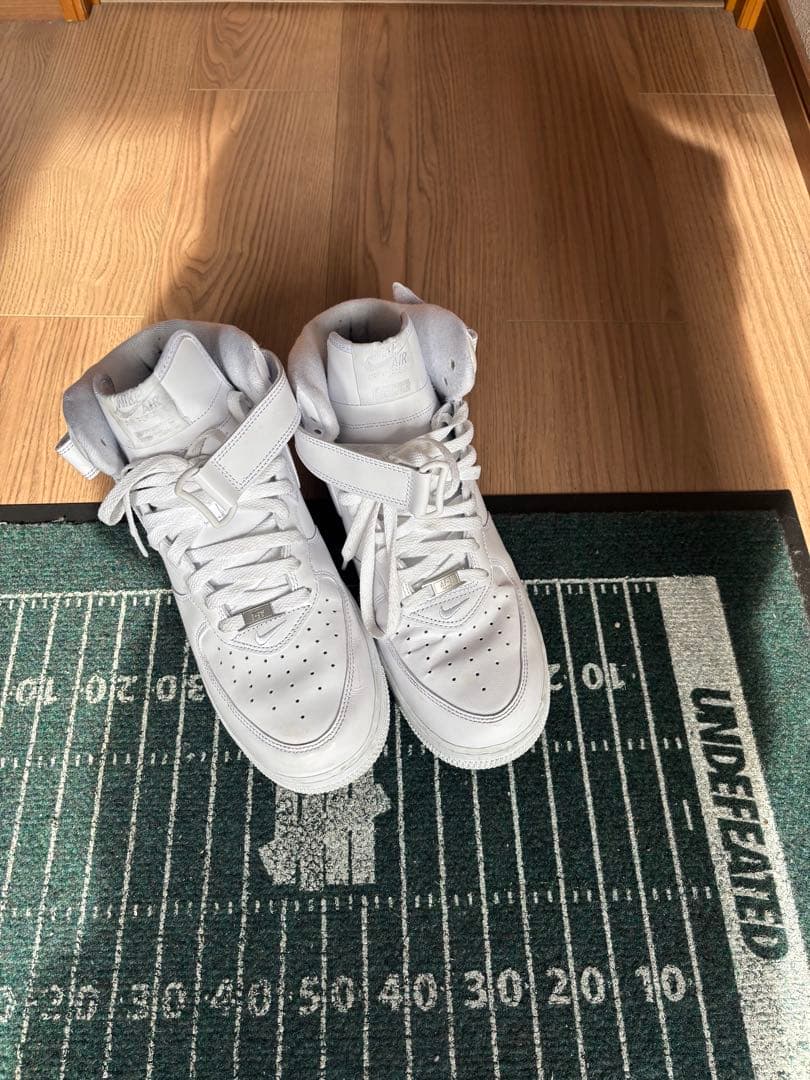 靴 Supreme Nike Air Force 1 Mid SP 10.5