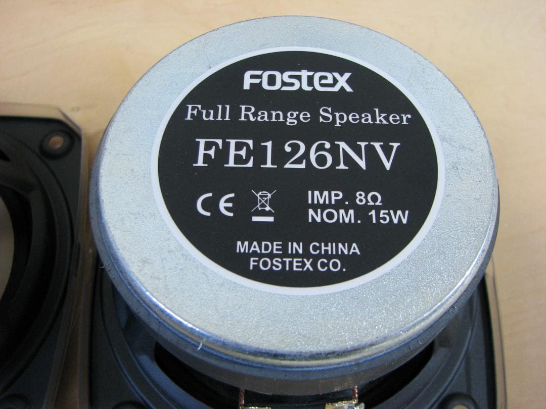 FOSTEX フォステクス　FE126NV　2個セット　美品