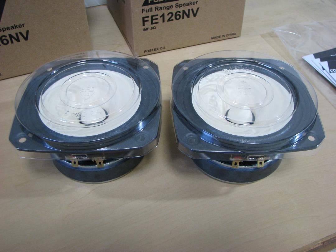 FOSTEX フォステクス　FE126NV　2個セット　美品