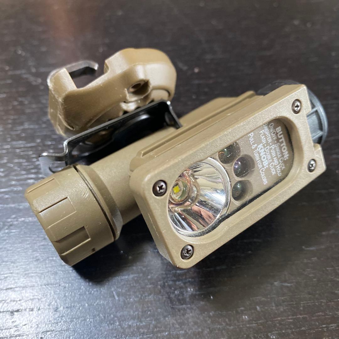 ヘルメットライト ストリームライト サイドワインダーⅡ サバゲー キャンプ