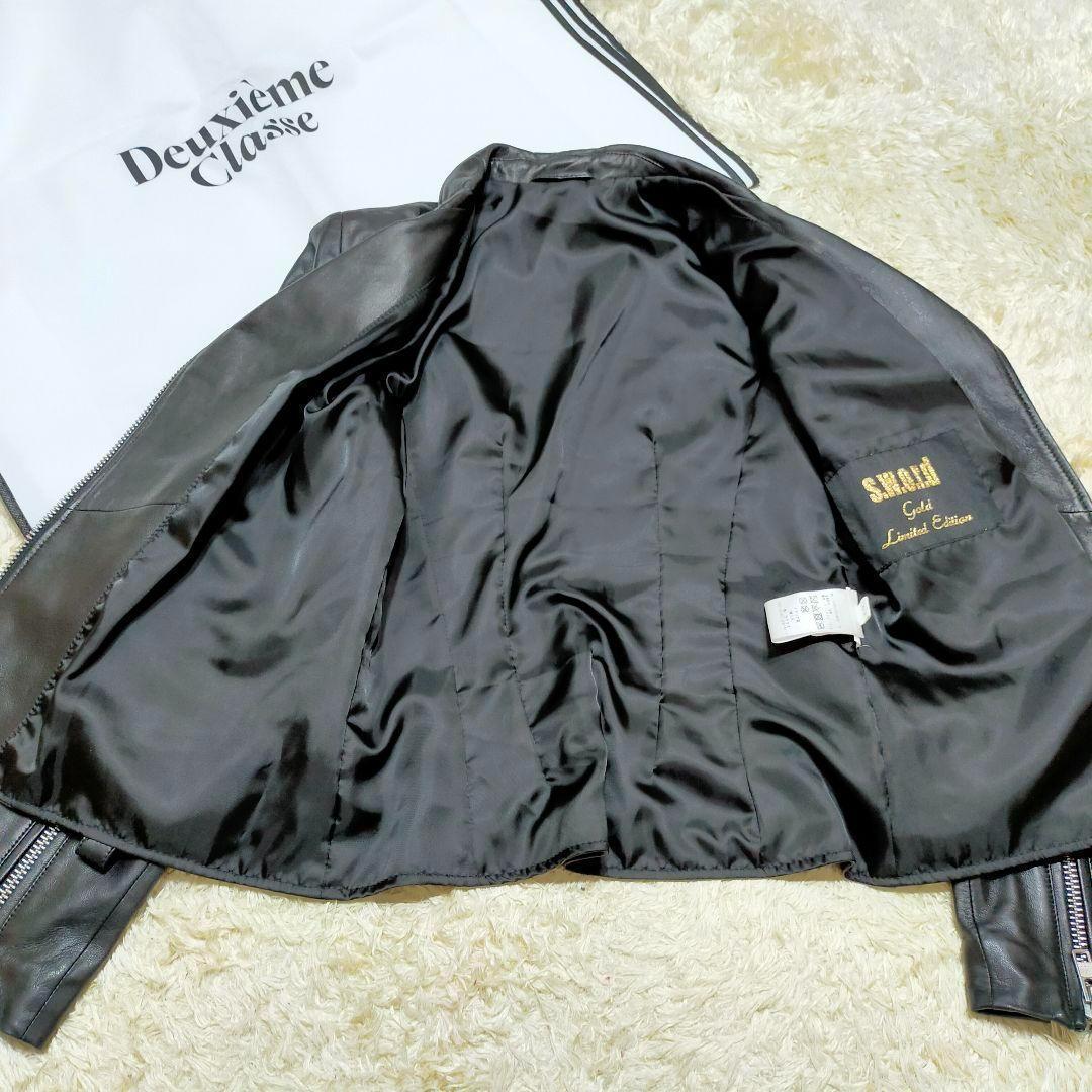 高級レザー✨スワード　柔らかラムレザー　ライダースジャケット　イタリア製