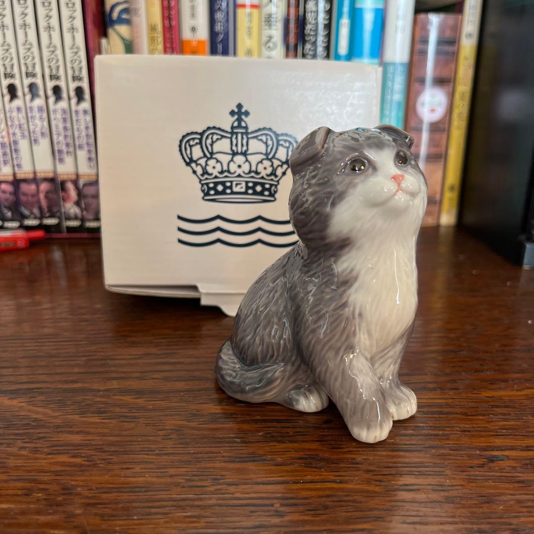 ロイヤルコペンハーゲン　猫