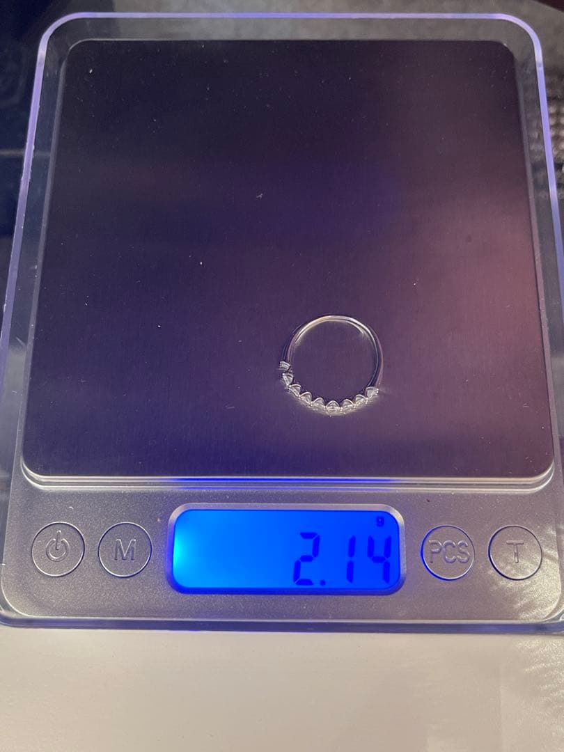 S*中様 ハーフエタニティリング　【修理・リメイク前提】