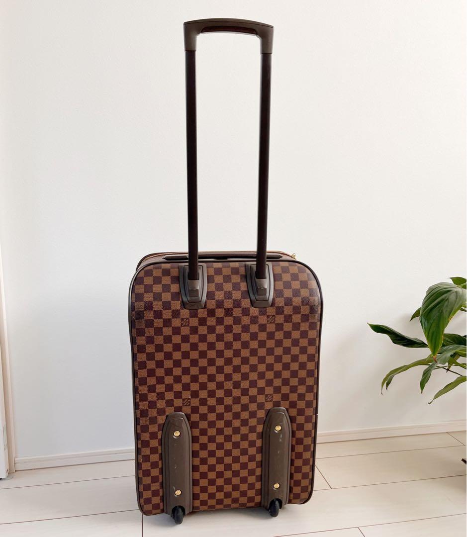 ルイヴィトン ダミエ エベヌ ペガス55 キャリーバッグ スーツケース　旅行
