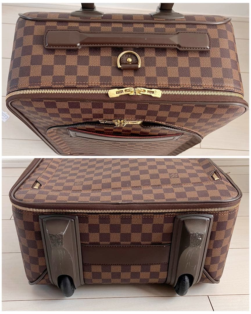 ルイヴィトン ダミエ エベヌ ペガス55 キャリーバッグ スーツケース　旅行