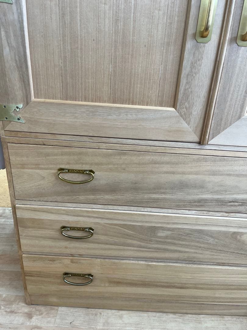 【美品】和箪笥　天然木　桐箪笥　アンティークヴィンテージ　古家具　古民家　古民具