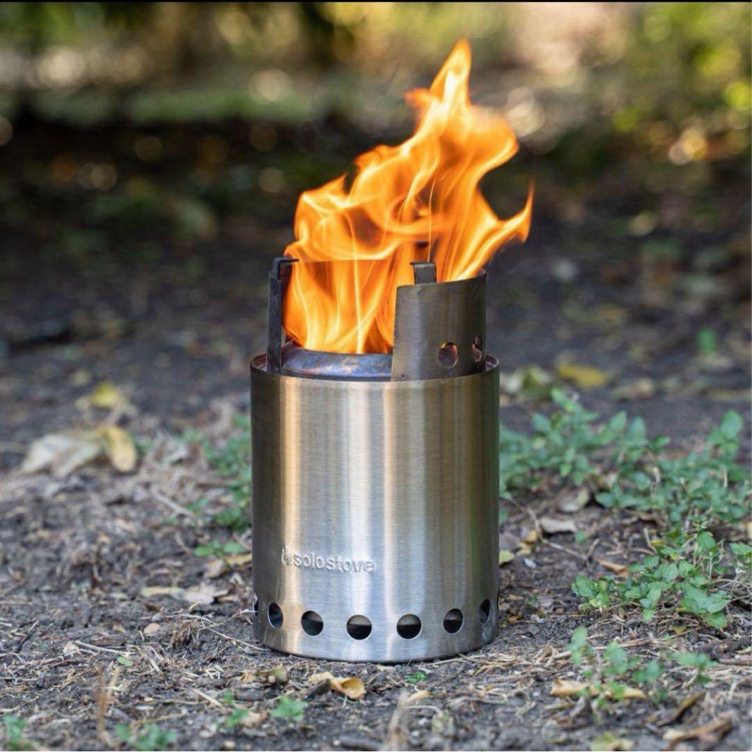 solo stove TAITAN&ロストル・ステンレスプレート 希望者オマケ付