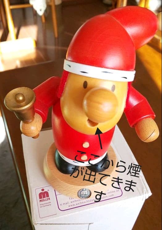 パイプ人形 （サンタクロース）