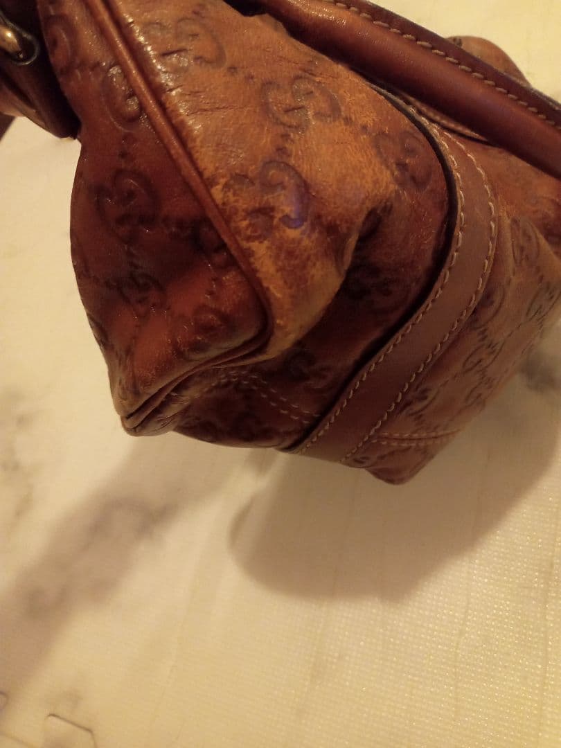 GUCCIシマミニボストン☆