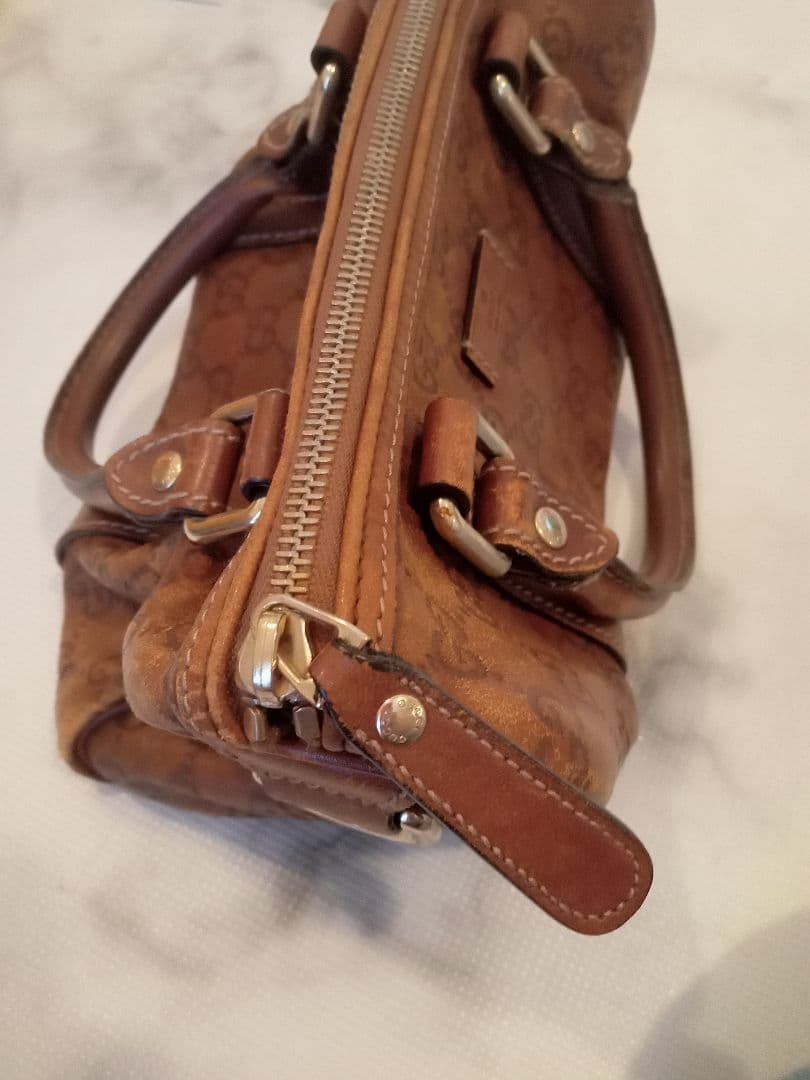 GUCCIシマミニボストン☆