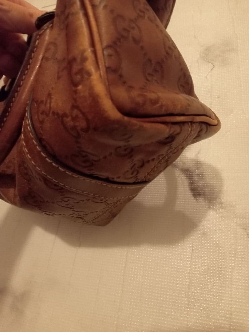 GUCCIシマミニボストン☆