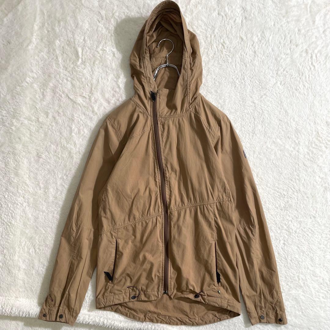 クレッタルムーセン　オーガニックコットン　フードジャケット　ベージュ　XS