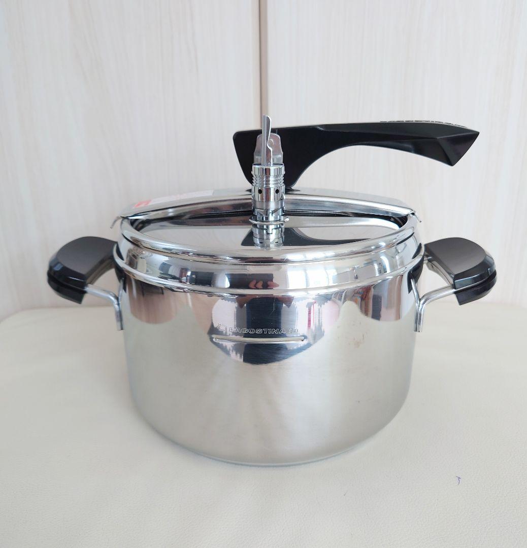 イタリア製　ラゴスティーナ　圧力鍋　5リットル　22cm